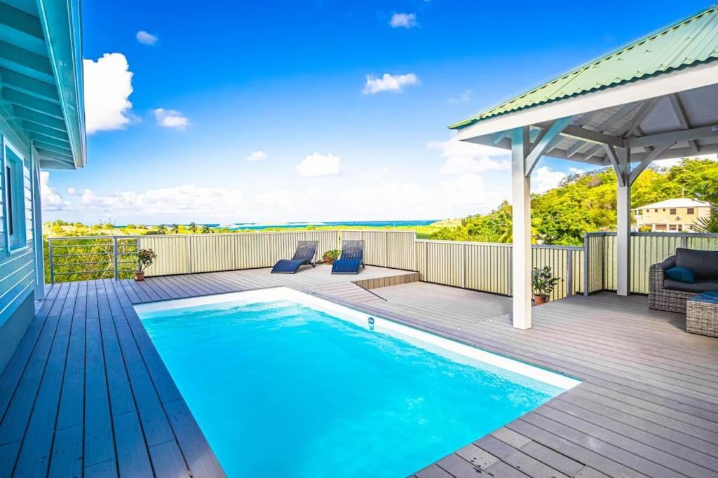 Magnifique Villa Piscine, Vue Mer, 8 Km Plages Le Francois Exterior photo